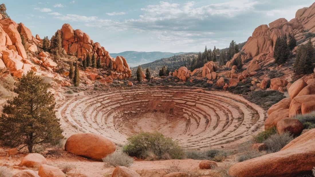 À 300m d'altitude : ce cirque naturel ressemble à un décor de western américain