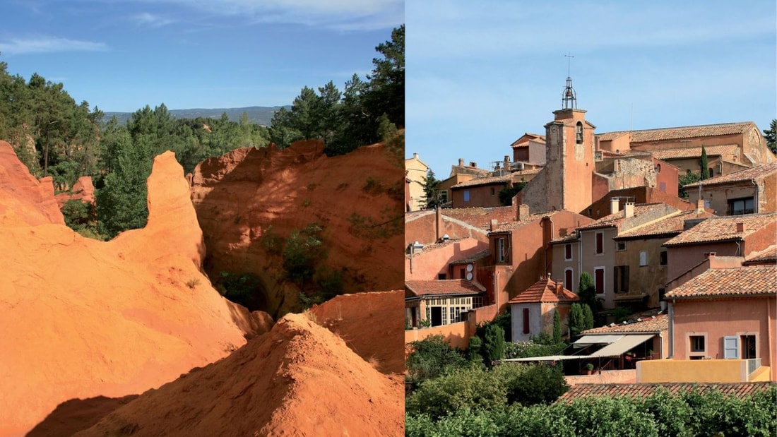 Découvrez les 17 nuances d'ocre qui illuminent ce village provençal perché à 340 mètres d'altitude