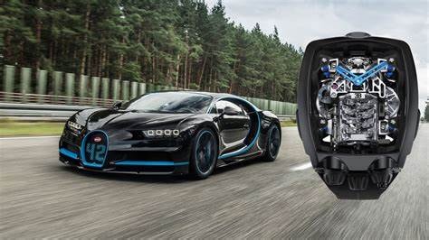 578 pièces et 16 pistons : la montre Bugatti qui fait vrombir le poignet