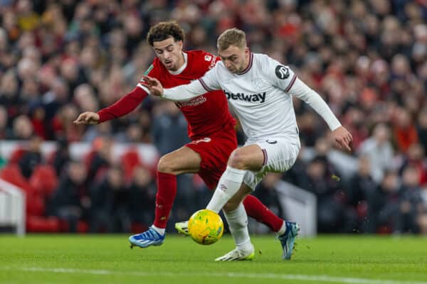 West Ham - Liverpool 27 Avril 2024 : Analyse, Composition probable et Pronostics