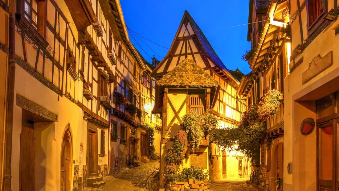 Eguisheim : 1720 bouteilles de vin par habitant dans ce village (350 000 bouteilles par an)