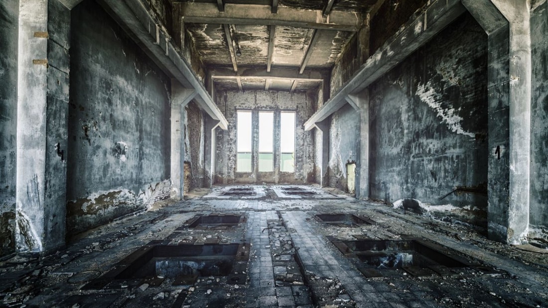 Ce village abandonné abrite une faune et une flore uniques