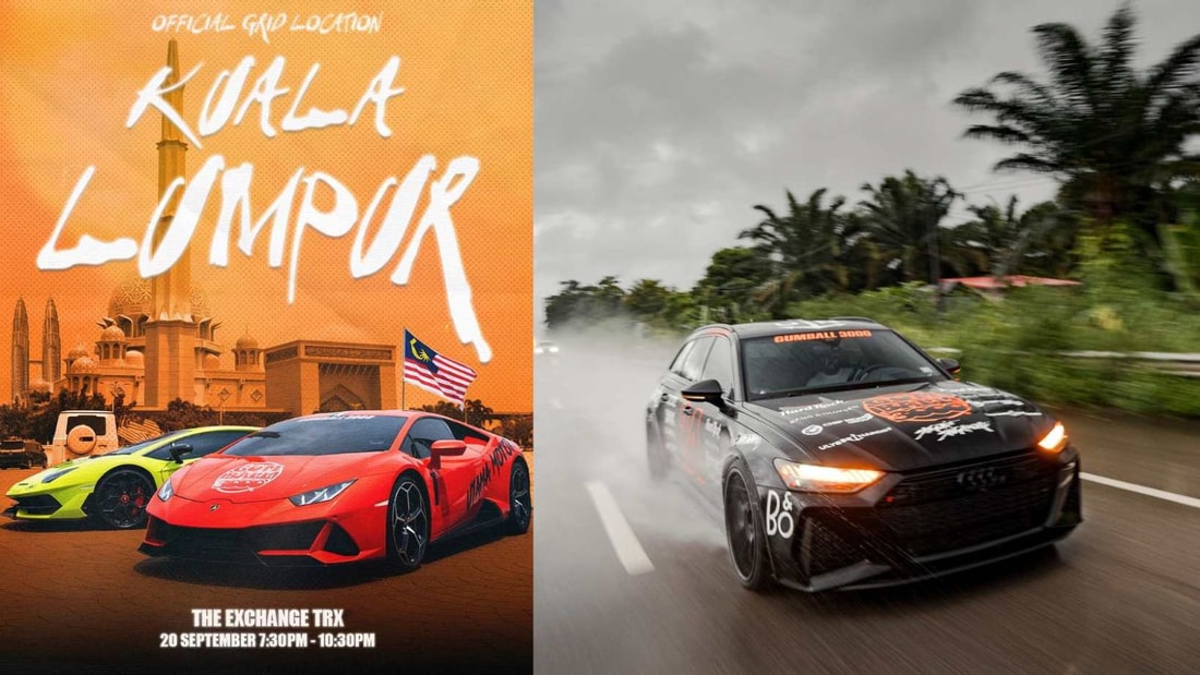 Gumball 3000 : 7 villes asiatiques, 120 bolides de luxe et 1 arrivée au Grand Prix F1 de Singapour