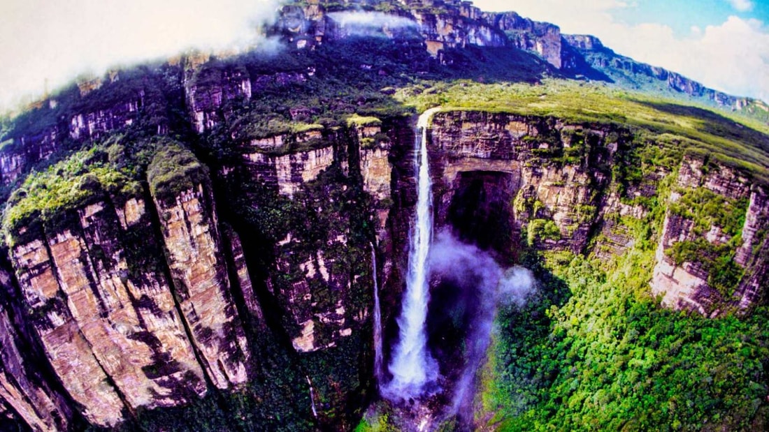 Chutes d'Angel : 15 fois plus hautes que le Niagara et classées UNESCO