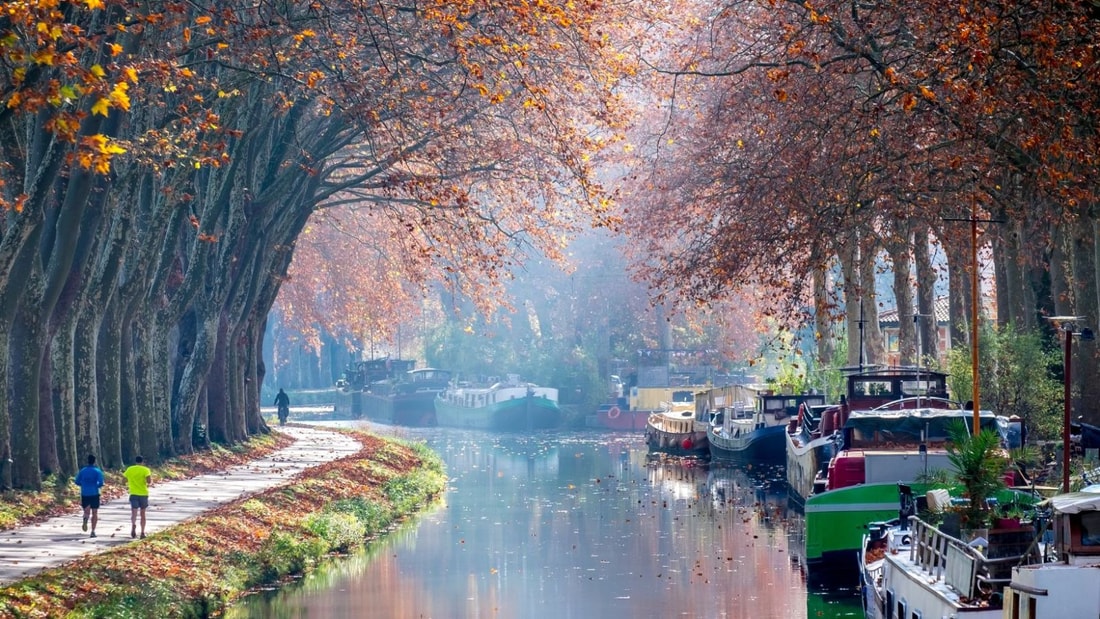 63 écluses et 350 ans d'histoire : le Canal du Midi dévoile ses secrets en hiver