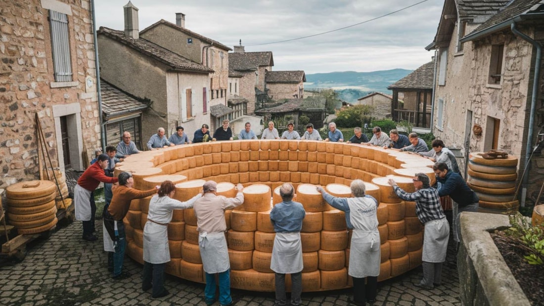 321 habitants, 150 tonnes de fromage AOP : le secret de Salers, village médiéval à 950m d'altitude