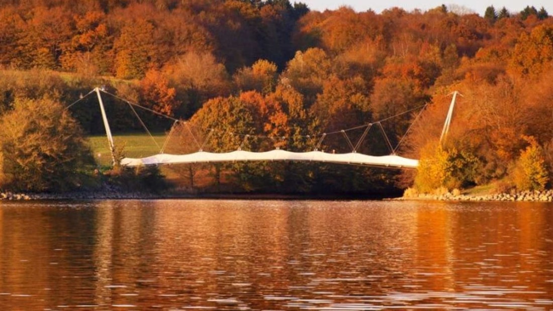 Randonnée, pêche, VTT : les 180 hectares du Lac du Val-Joly, terrain de jeu XXL en automne