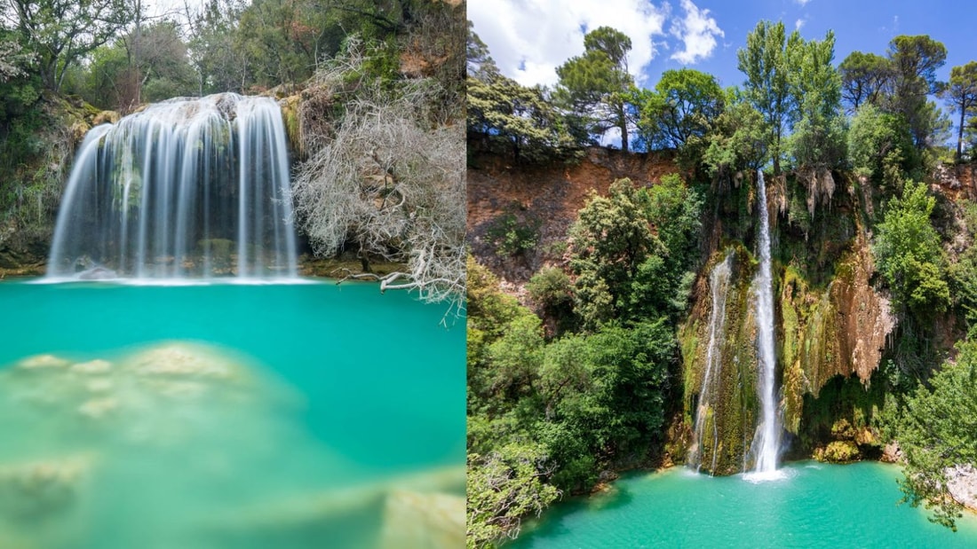 Une cascade de 44 mètres illumine l'automne dans ce village provençal