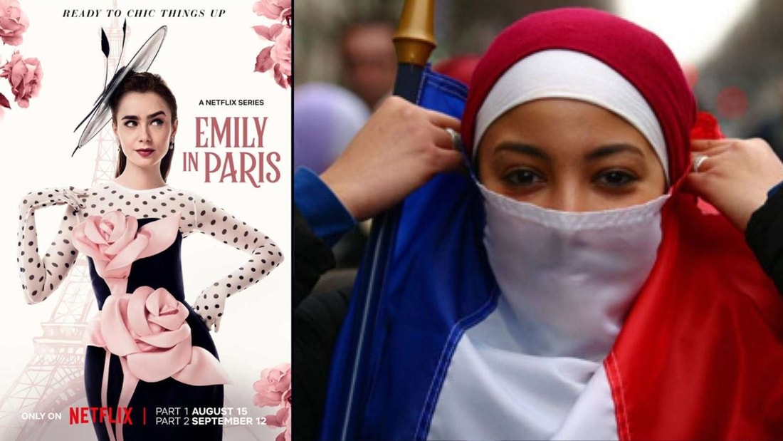 Emily se balade depuis 4 ans à Paris mais n'a jamais croisé un seul arabe !