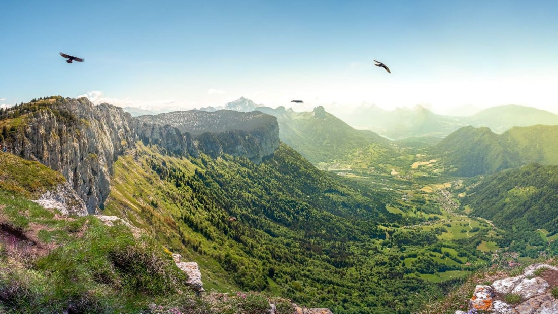 Ce village de Haute-Savoie offre 300 jours de soleil par an et une espérance de vie record