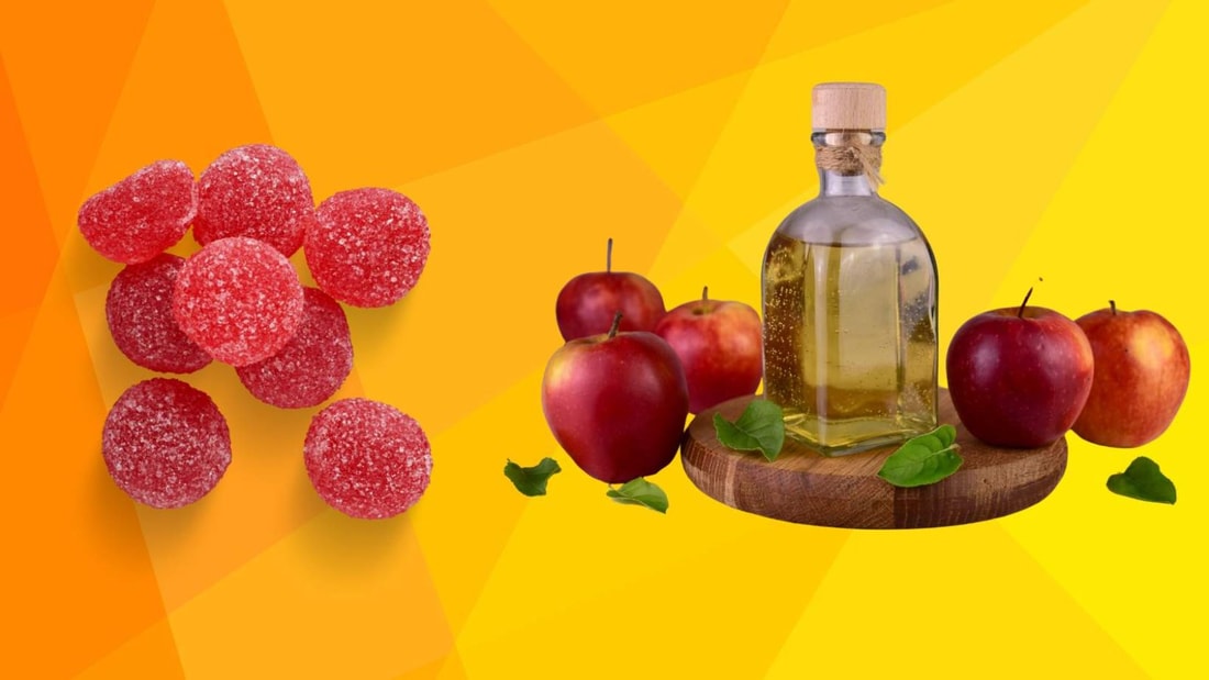 Gummies au vinaigre de cidre : Ce qui se cache derrière le goût sucré...