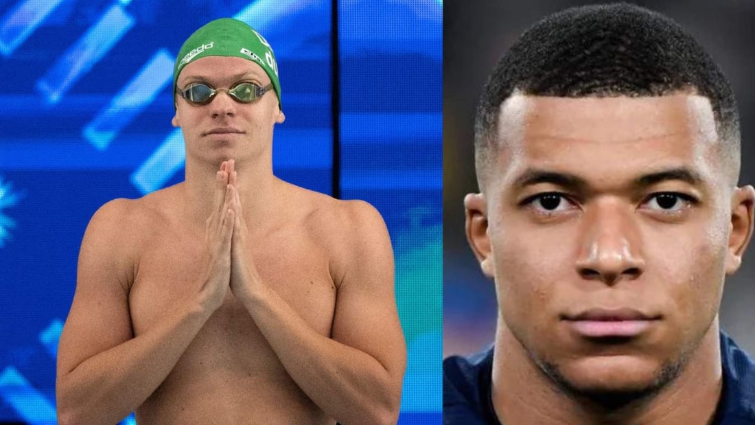 Léon Marchand, le clône de Mbappe est en route vers un 4ème titre olympique sur 200m 4 nages