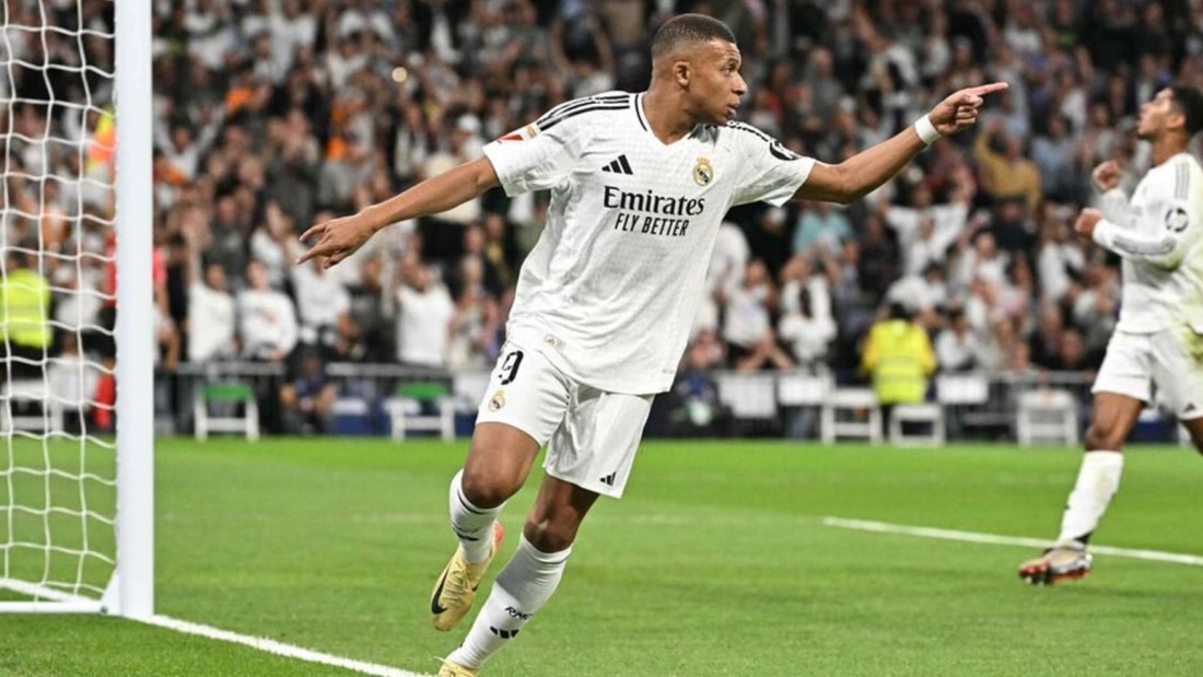 Mbappé, son 1er Golazo en vidéo ! Déjà 7 buts avec le Real et 451 buts en 439 matchs en carrière