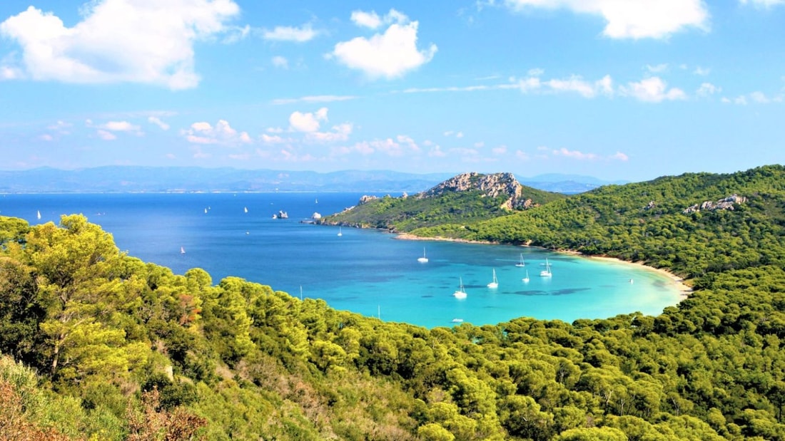 Plage Notre-Dame : une merveille naturelle sur l'île de Porquerolles