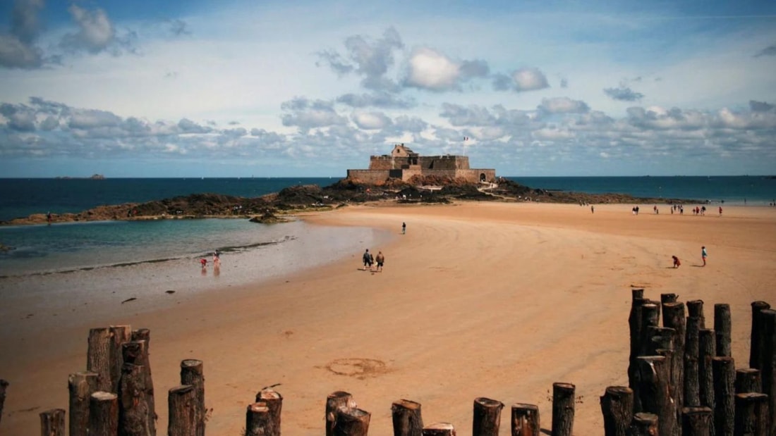 La plage du Sillon, bien plus qu'une étendue de sable