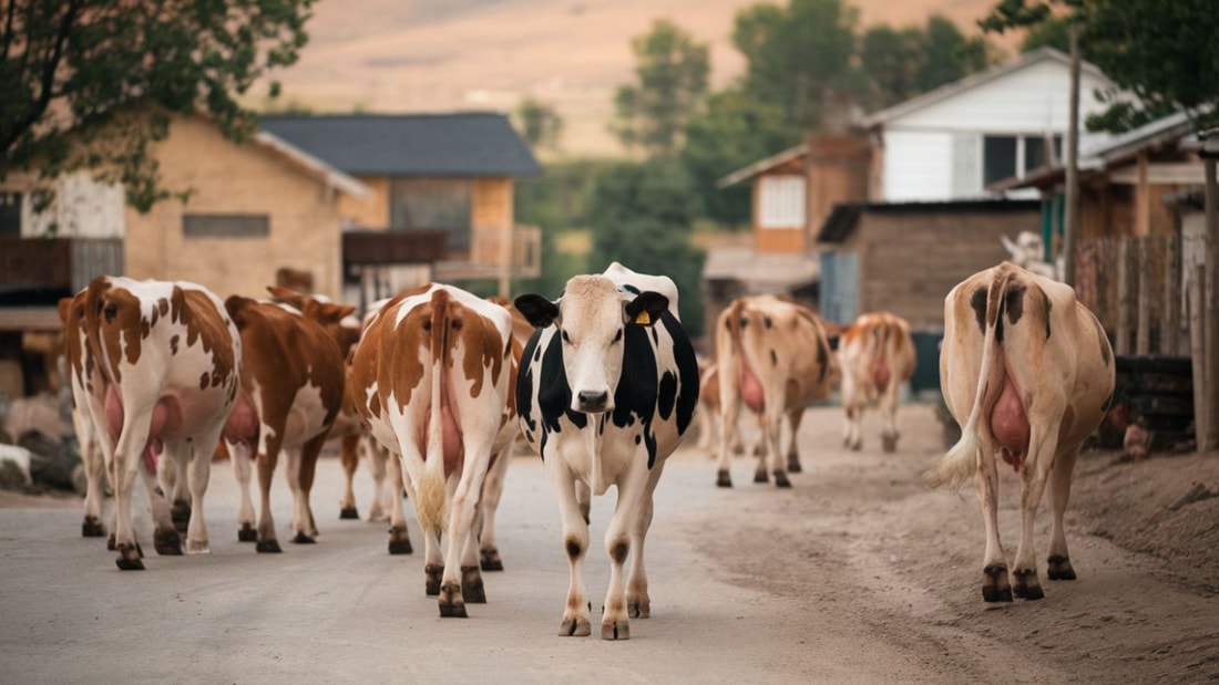 10 vaches pour 1 habitant : le ratio étonnant de ce village d'éleveurs