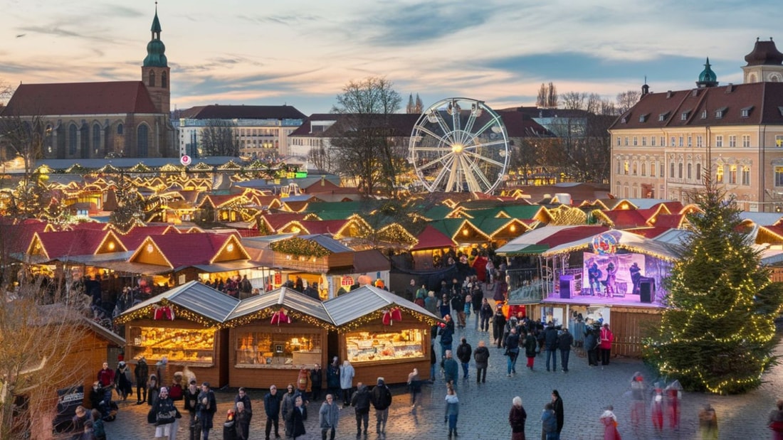 300 chalets illuminés pendant 35 jours : découvrez le plus grand marché de Noël