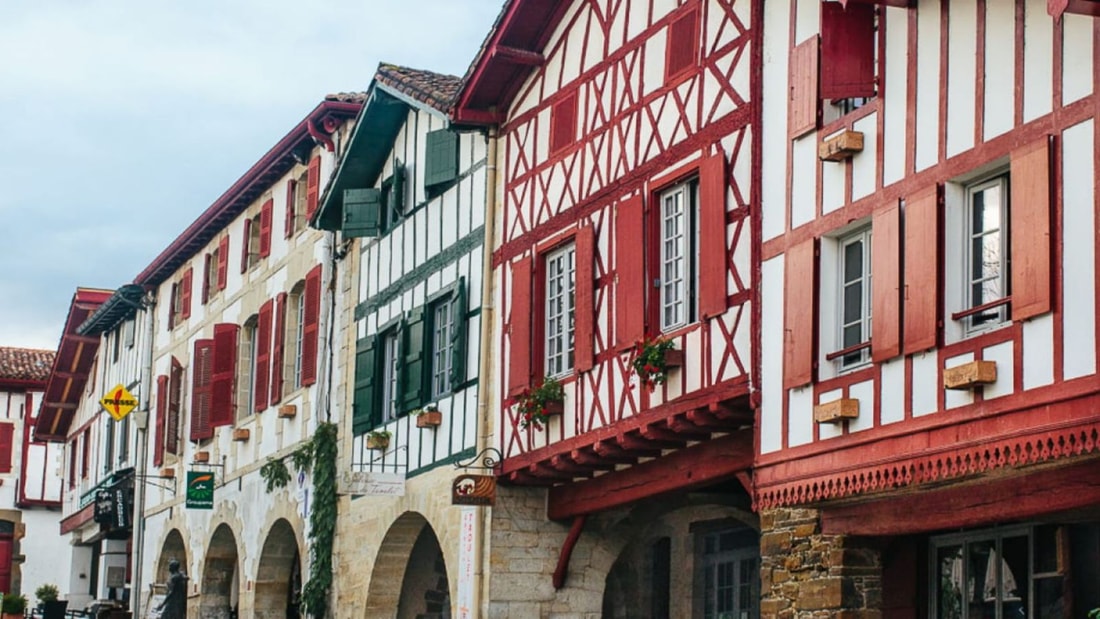 Ce village basque fondé en 1312 est l'un des plus beaux de France