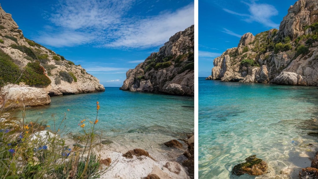 Ce littoral préservé de 7 kilomètres cache des criques paradisiaques