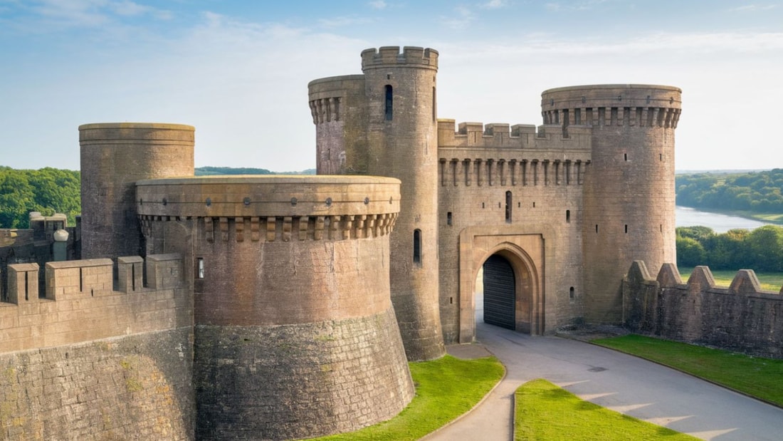 Cette forteresse bretonne conserve 85% de sa maçonnerie d'origine et des mécanismes défensifs intacts