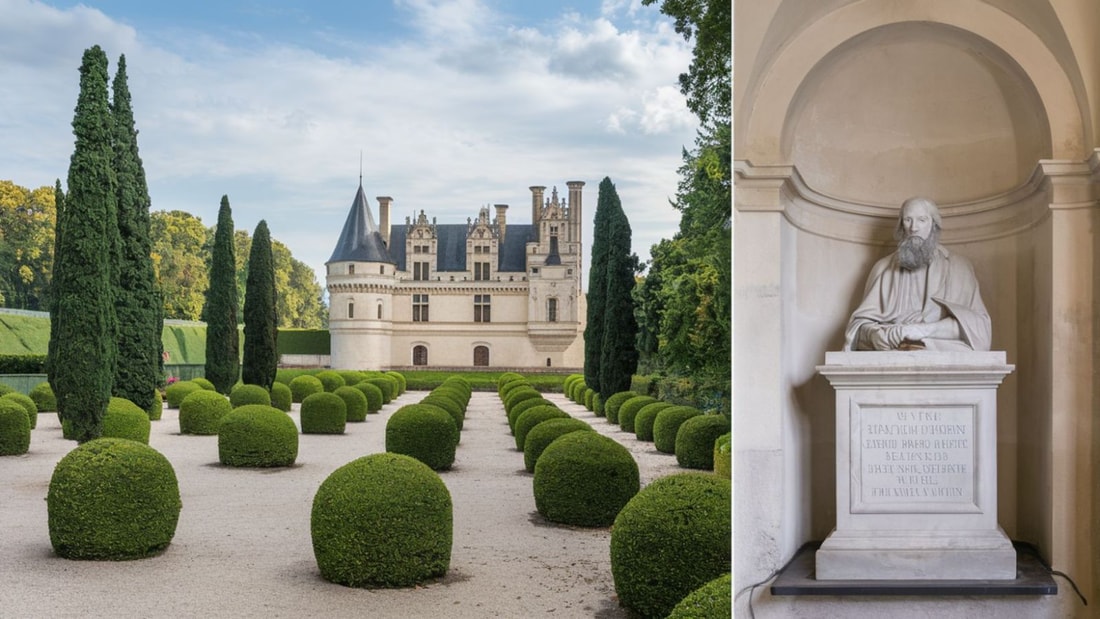 Ce Château, dernière demeure de Léonard de Vinci pendant 3 ans, abrite encore son tombeau