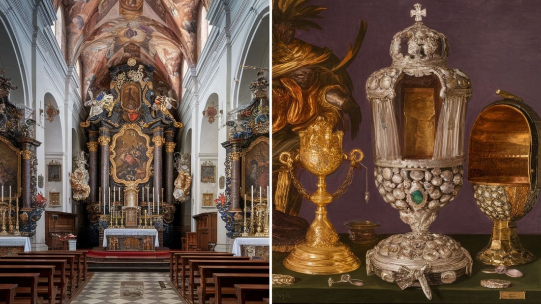 Une église du 15e siècle abrite un trésor baroque vieux de 400 ans