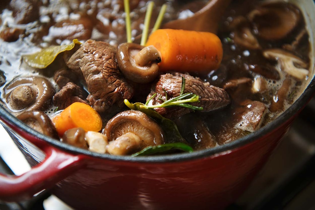 Une recette de boeuf bourguignon façon grand-mère délicieuse et facile à réaliser