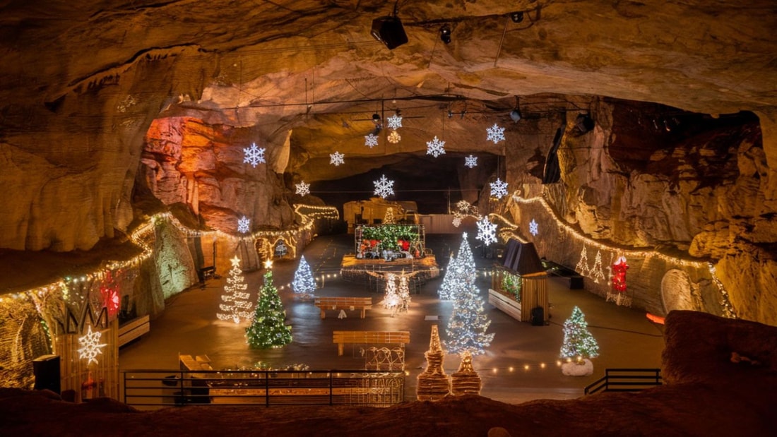 Ces grottes pyrénéennes cachent le plus grand réseau souterrain illuminé d'Europe pour Noël