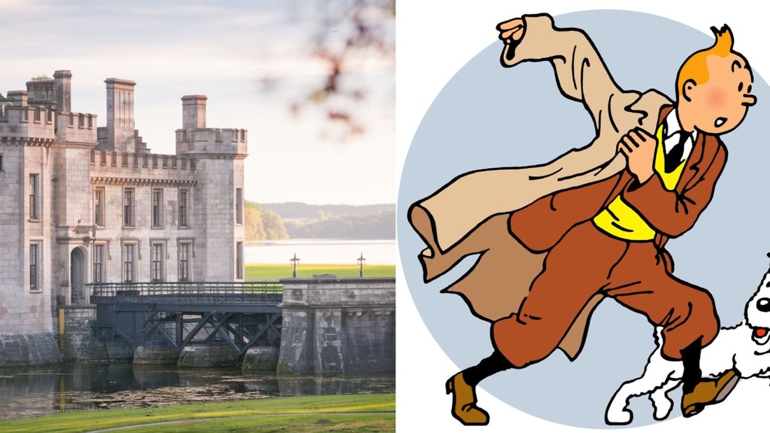 Ce château a inspiré Hergé pour dessiner la BD de Tintin