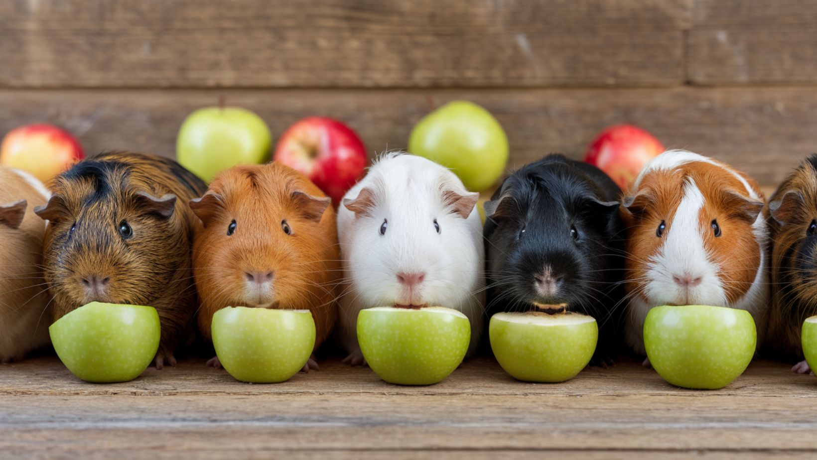 Can you feed a guinea pig apples best sale