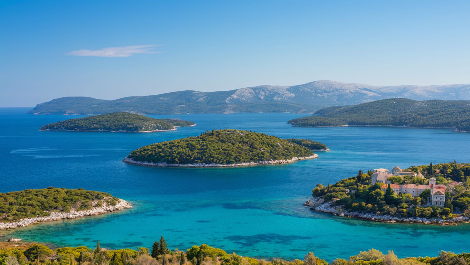 dalmatian coast landscape