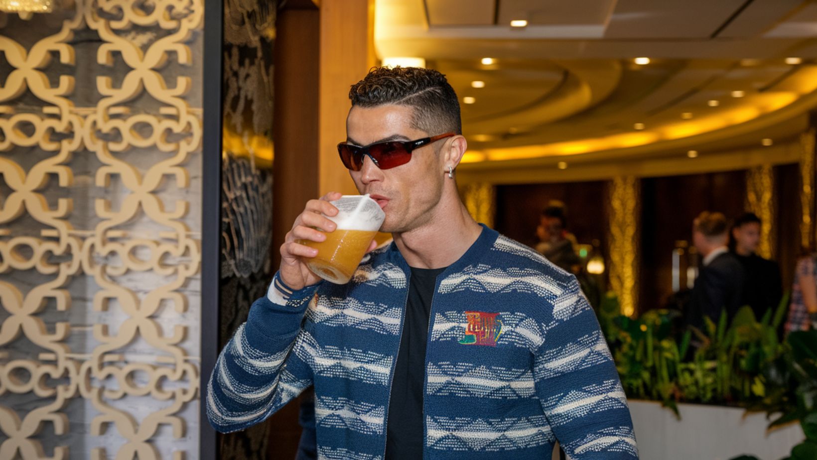 ronaldo no alcohol