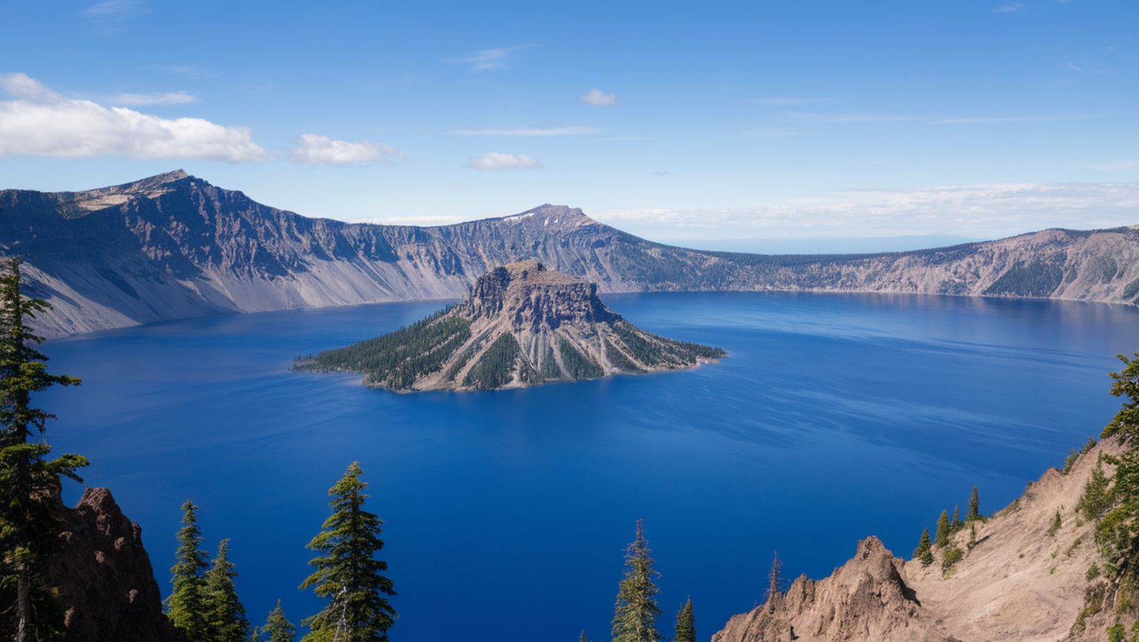 Oregon's blue jewel sits in America's deepest volcanic tomb