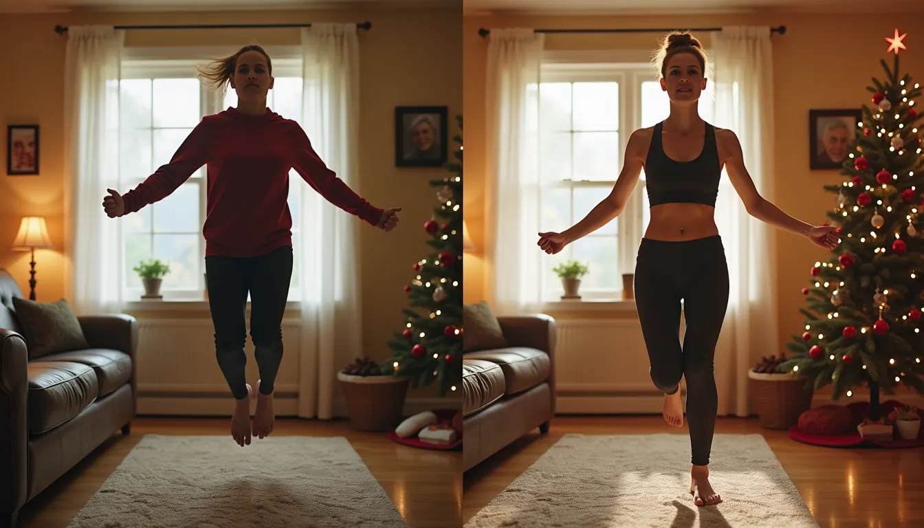 I did 300 jumping jacks a day during the holidays… here’s how it changed my body