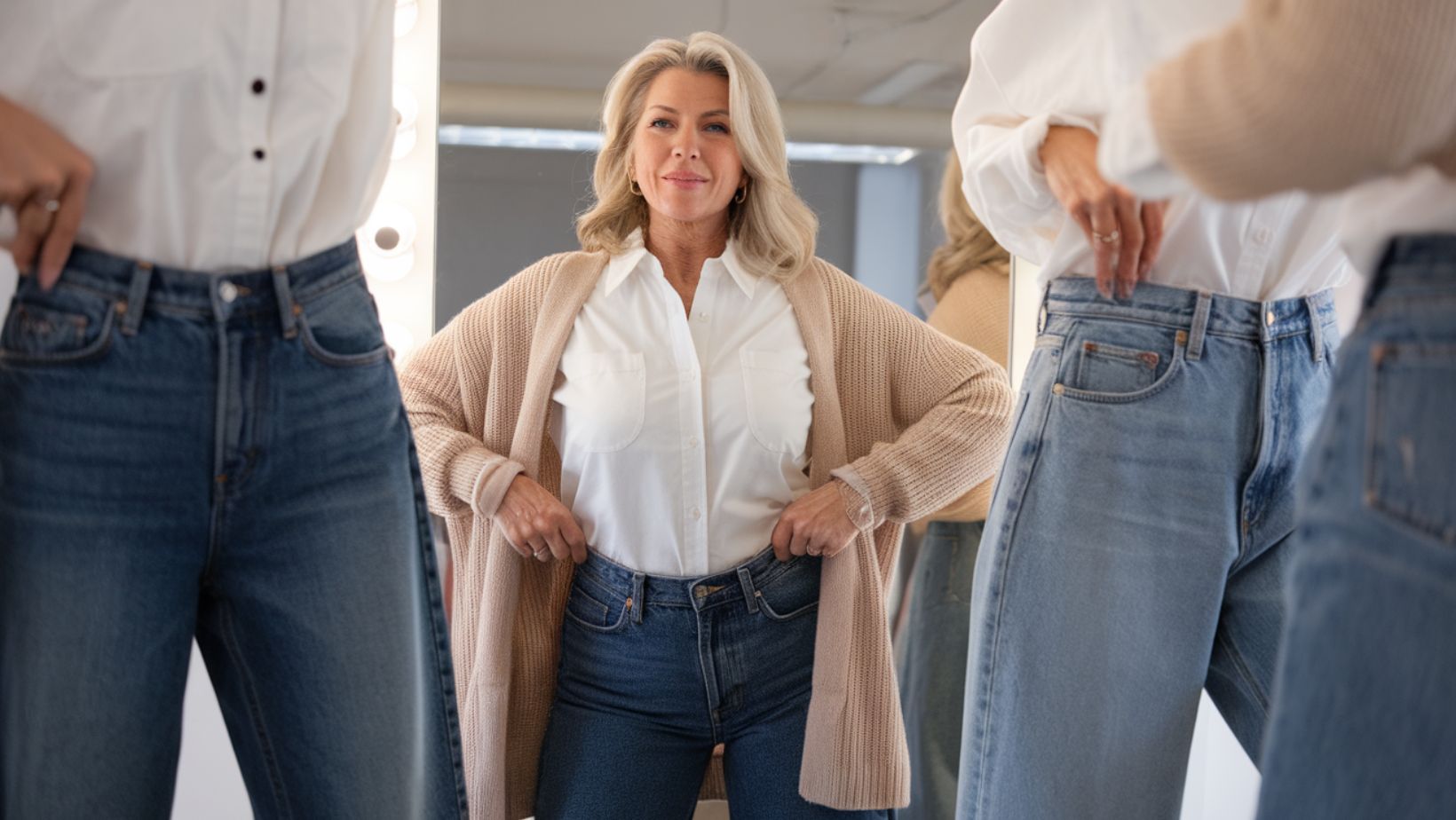 I Tried 7 Popular Jeans Styles at 55 - Only These 2 Were Actually Flattering