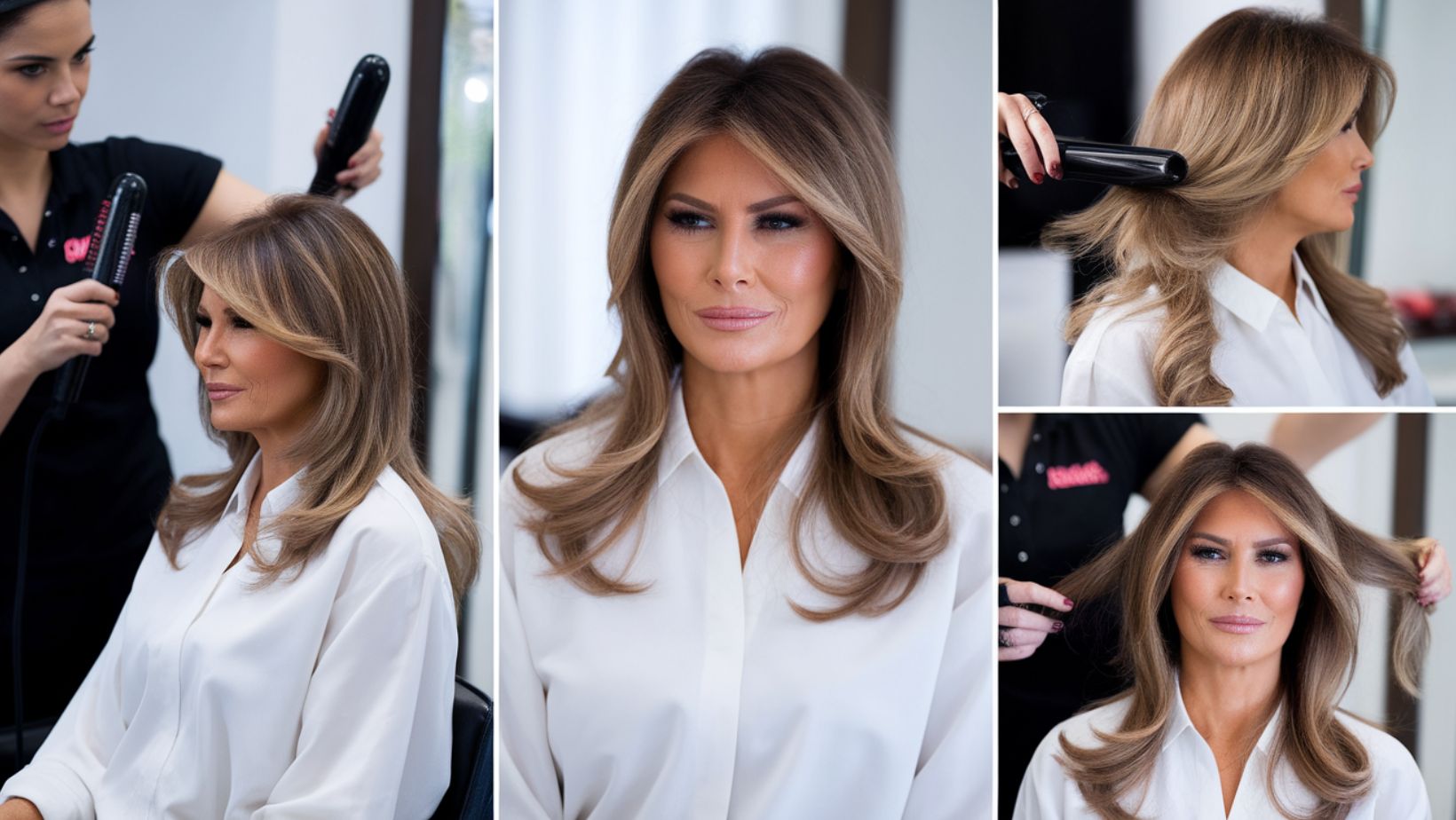 Melania Trump's go-to hair routine that I swear by after testing it myself