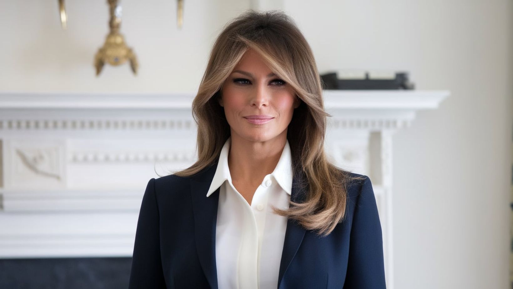 The Real Reason Melania Trump Never Wears Her Hair Up in Public