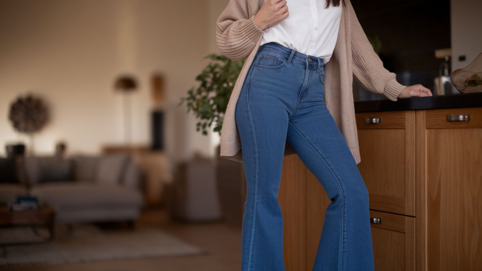 The pants that elongate my legs and slim my silhouette instantly