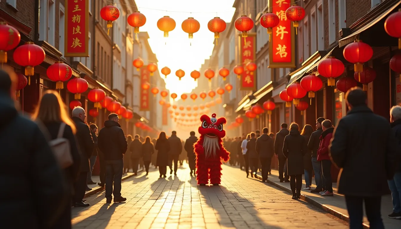 chinese new year 2025 china chinatown london