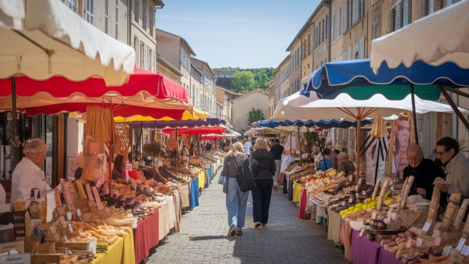 Quel est le marché le plus surprenant de Provence ? Indices : 400 étals, 2 km de long, 60% de producteurs locaux