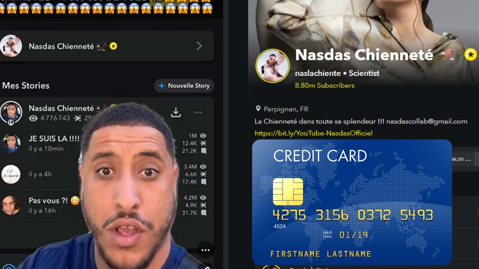 Carte Bancaire Nasdas 100 000 euros, Snapchat en ébullition - Tout savoir sur sa carte bleue