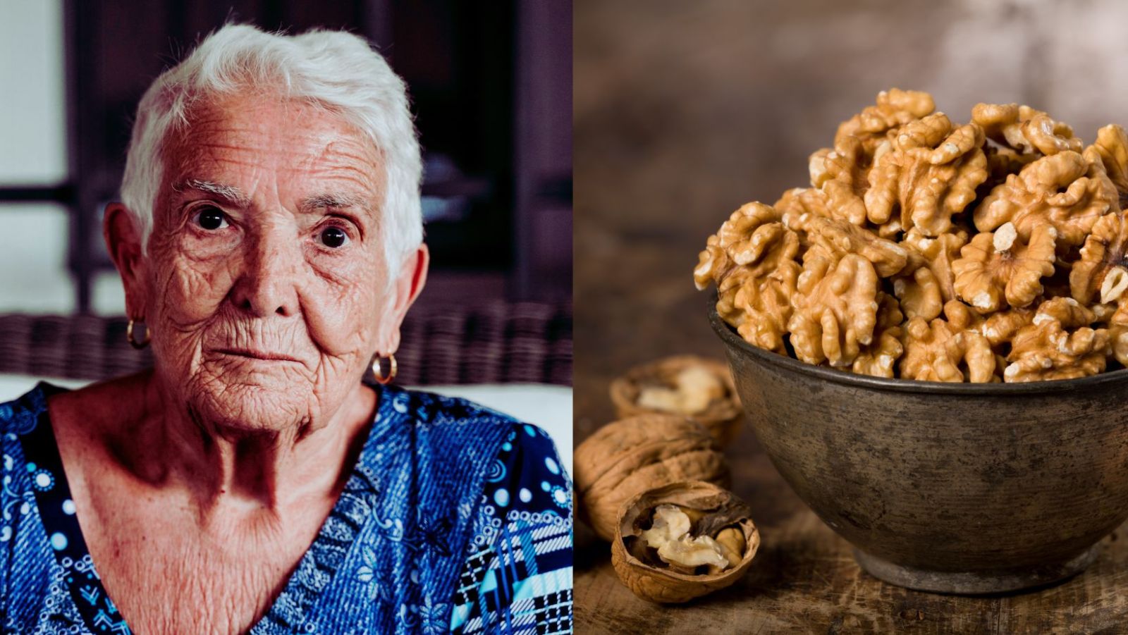 A 82 ans, elle mange 4 noix par jour depuis 30 ans : son cerveau est celui d'une personne de 50 ans