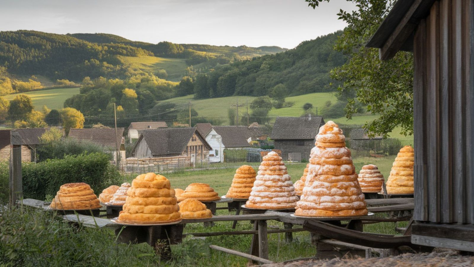 50 000 gâteaux traditionnels produits chaque année dans ce hameau de 80 âmes