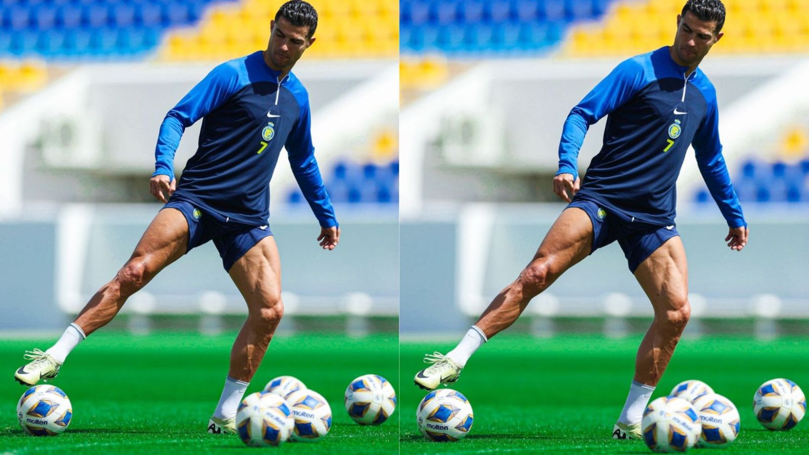 Les 7 exercices préférés de Cristiano Ronaldo pour sculpter des cuisses en béton