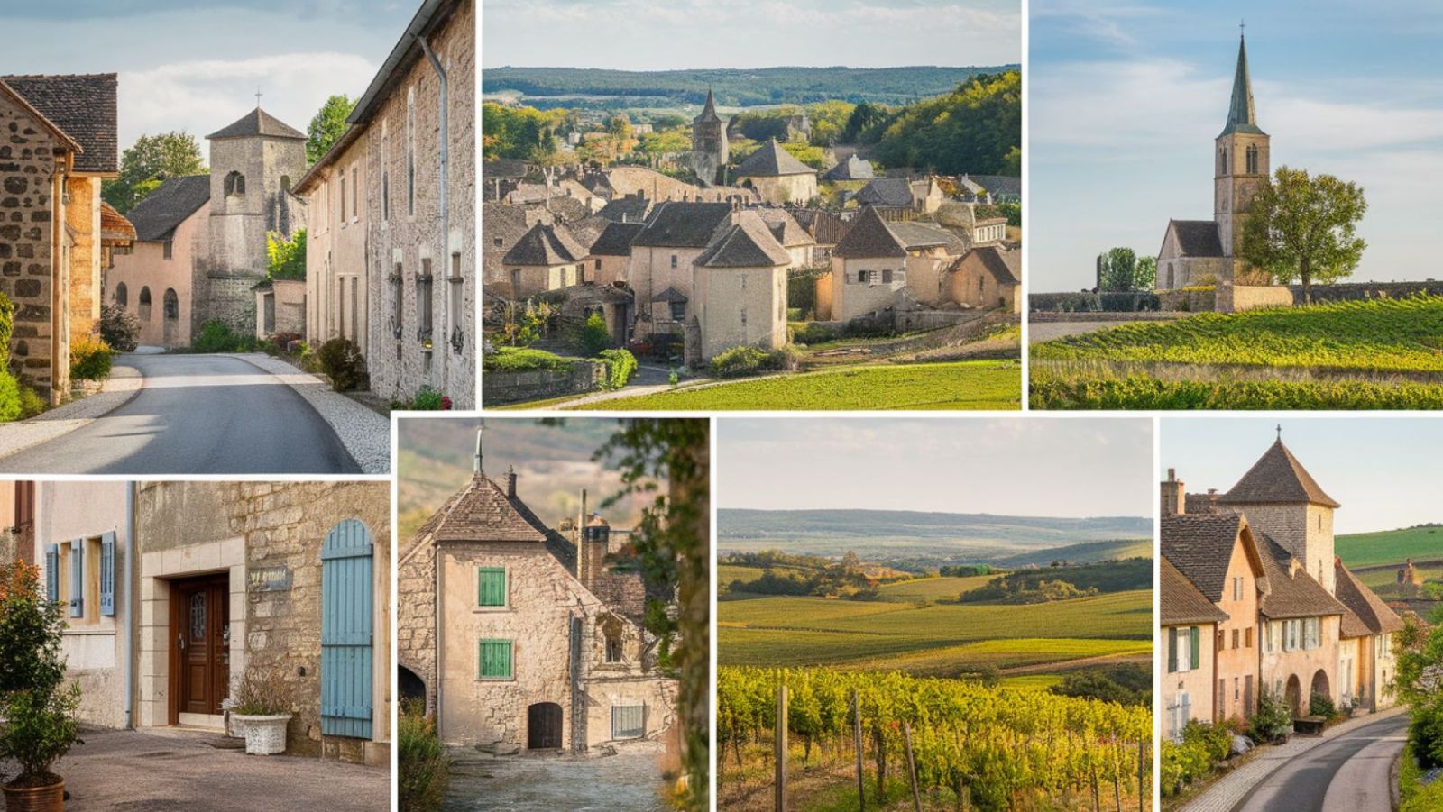 Découvrez le plus petit village fortifié de France avec seulement 2 habitants par hectare