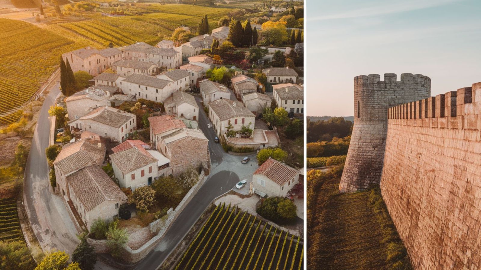 Découvrez le plus petit village fortifié de Provence avec ses remparts de 2,5m d'épaisseur